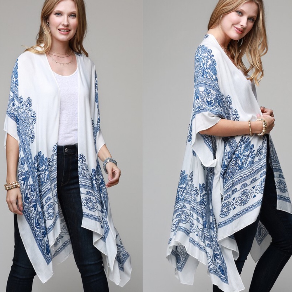Softest Mandala Kimono - Picture 2 of 4